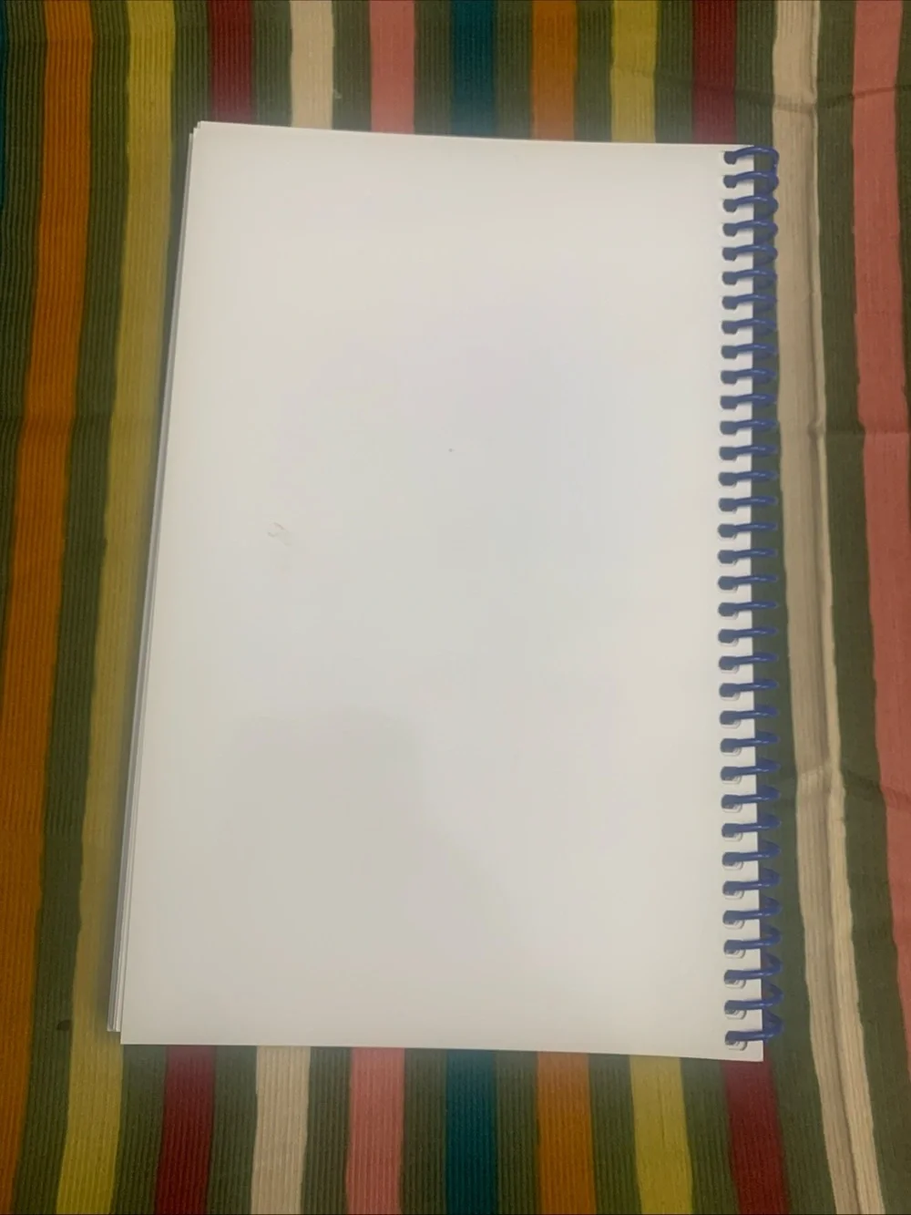 Favorite Recipes Cookbook - Blue Spiral